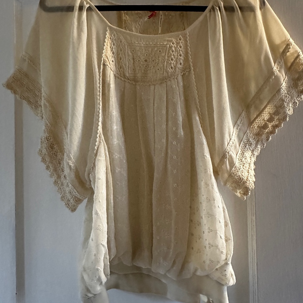 Free people sheer top